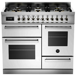 Bertazzoni Professional Series Dual Fuel Range Cooker White